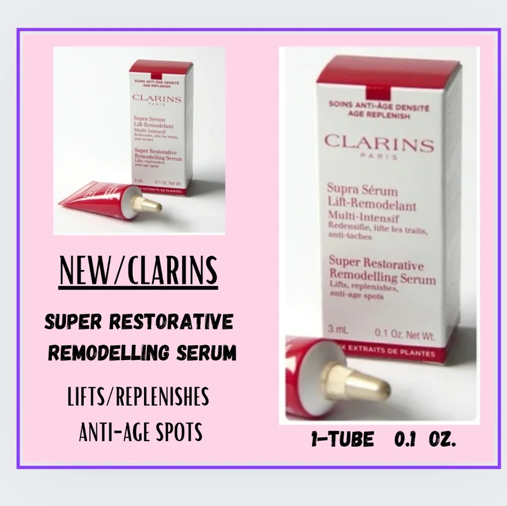 🔥CLARINS/SUPER RESTORATIVE SERUM - Picture 2 of 4